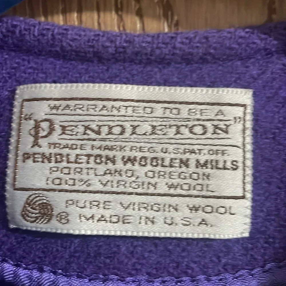 Vintage Pendleton blazer size 8 - Picture 4 of 4